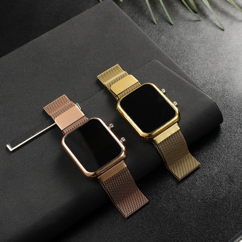 Luminous Led Student Digital Magnet Buckle Men&